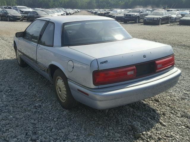 2G4WB12M0S1434707 - 1995 BUICK REGAL CUST BLUE photo 3