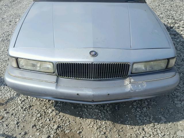 2G4WB12M0S1434707 - 1995 BUICK REGAL CUST BLUE photo 7