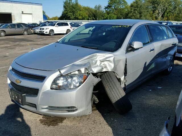 1G1ZD5EU1CF339039 - 2012 CHEVROLET MALIBU SILVER photo 2