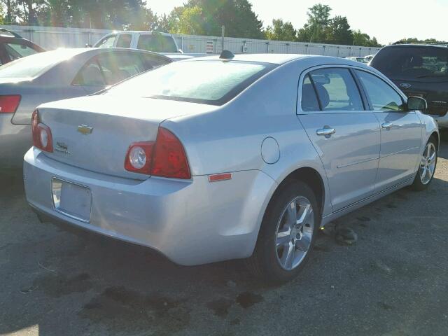 1G1ZD5EU1CF339039 - 2012 CHEVROLET MALIBU SILVER photo 4