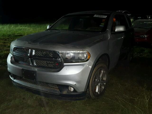 1C4RDHAG2CC336046 - 2012 DODGE DURANGO SX SILVER photo 2