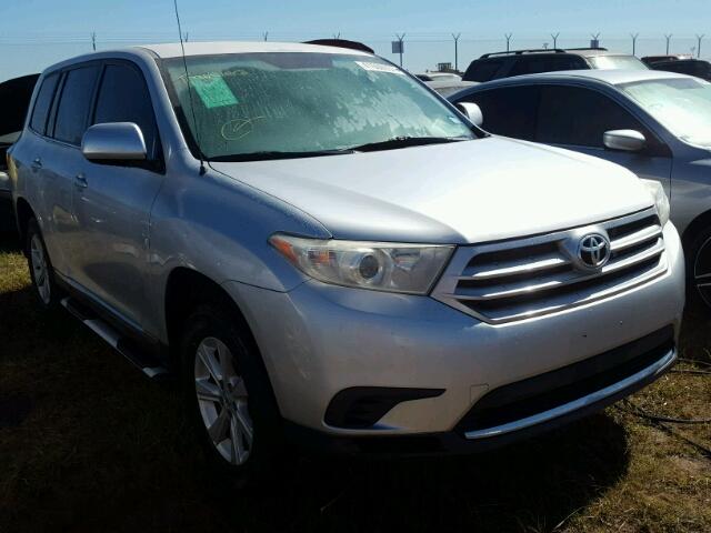 5TDZA3EH3BS015788 - 2011 TOYOTA HIGHLANDER SILVER photo 1