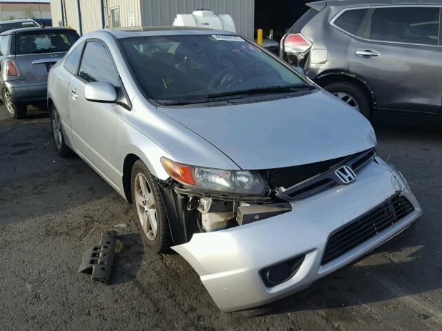 2HGFG12896H557266 - 2006 HONDA CIVIC EX SILVER photo 1