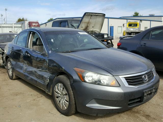 1HGCP26319A170771 - 2009 HONDA ACCORD LX GRAY photo 1