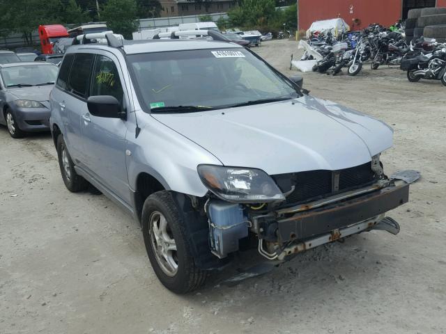 JA4LZ31F94U001924 - 2004 MITSUBISHI OUTLANDER SILVER photo 1