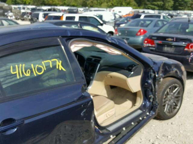 19UUA66298A019745 - 2008 ACURA TL BLUE photo 9