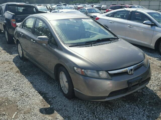 JHMFA36226S007335 - 2006 HONDA CIVIC BROWN photo 1