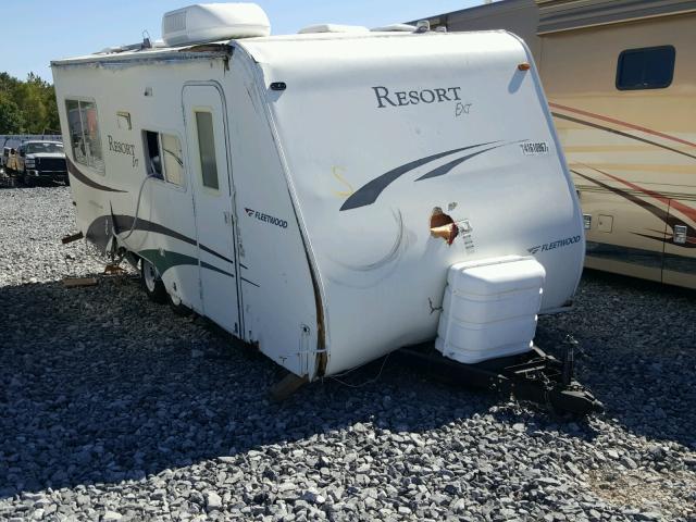 4CT107K2857206311 - 2005 RESR TRAILER WHITE photo 1