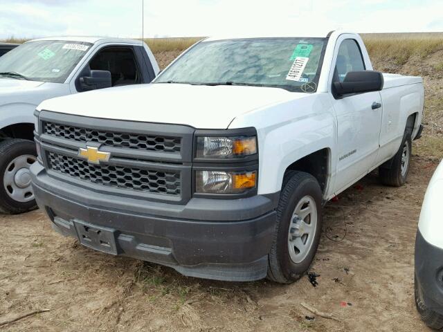 1GCNCPEHXFZ310486 - 2015 CHEVROLET SILVERADO WHITE photo 2