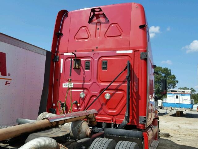 1FUJGLDR79LAH4836 - 2009 FREIGHTLINER CASCADIA 1 RED photo 9