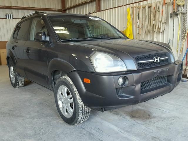 KM8JN12D07U576312 - 2007 HYUNDAI TUCSON SE GRAY photo 1