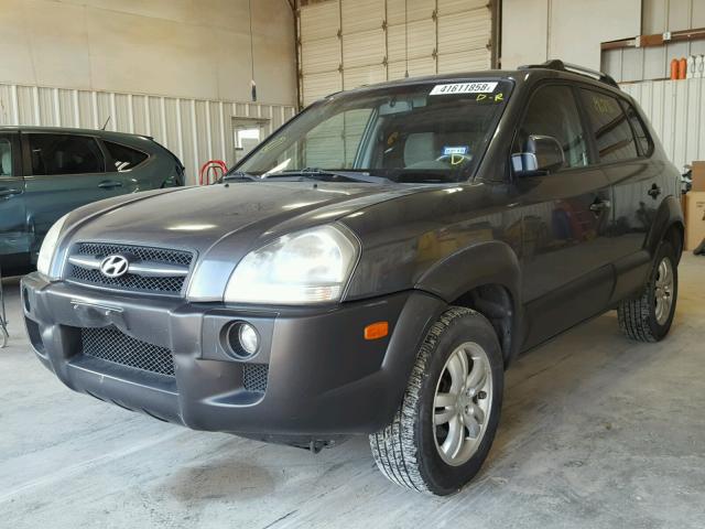 KM8JN12D07U576312 - 2007 HYUNDAI TUCSON SE GRAY photo 2