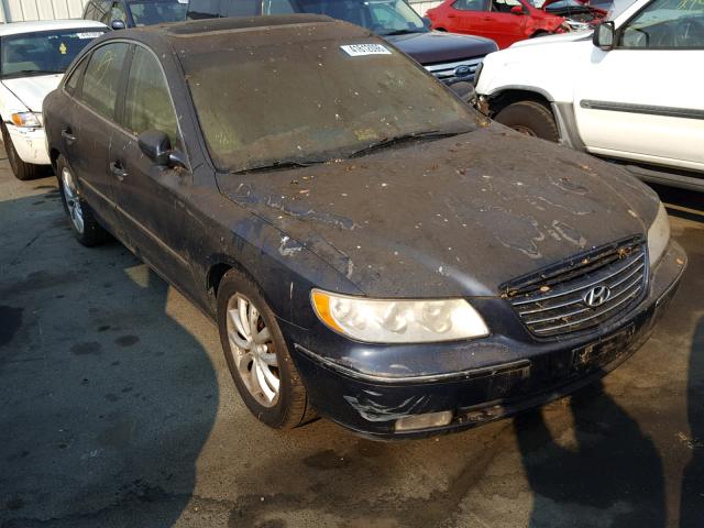 KMHFC46FX6A044929 - 2006 HYUNDAI AZERA SE BLUE photo 1