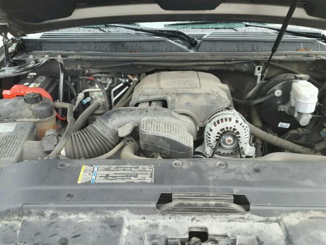 1GNFC26039R264026 - 2009 CHEVROLET SUBURBAN C GRAY photo 7