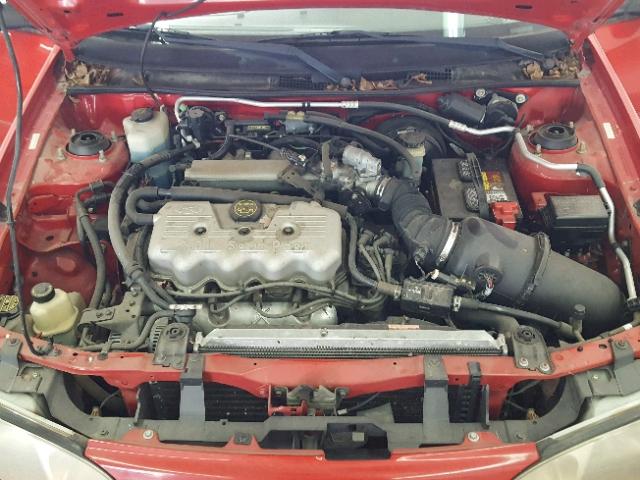 3FAFP13P41R149698 - 2001 FORD ESCORT RED photo 7
