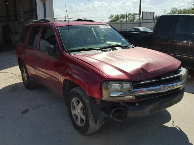 1GNDS13S532320610 - 2003 CHEVROLET TRAILBLAZE RED photo 1