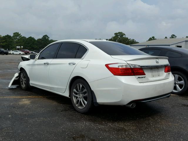 1HGCR3F89EA028948 - 2014 HONDA ACCORD EXL WHITE photo 3