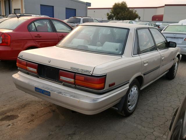 4T1SV21E5MU444470 - 1991 TOYOTA CAMRY DLX TAN photo 4