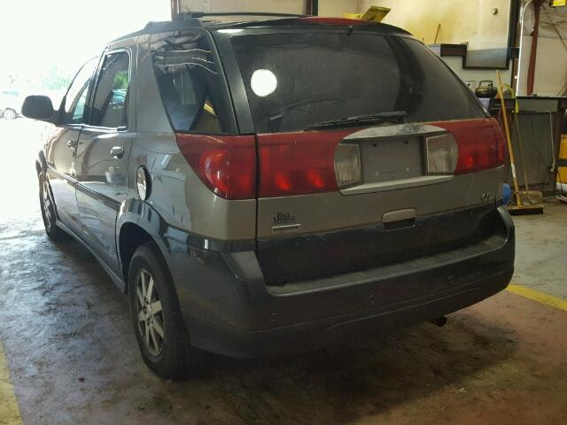 3G5DB03E72S598738 - 2002 BUICK RENDEZVOUS SILVER photo 3