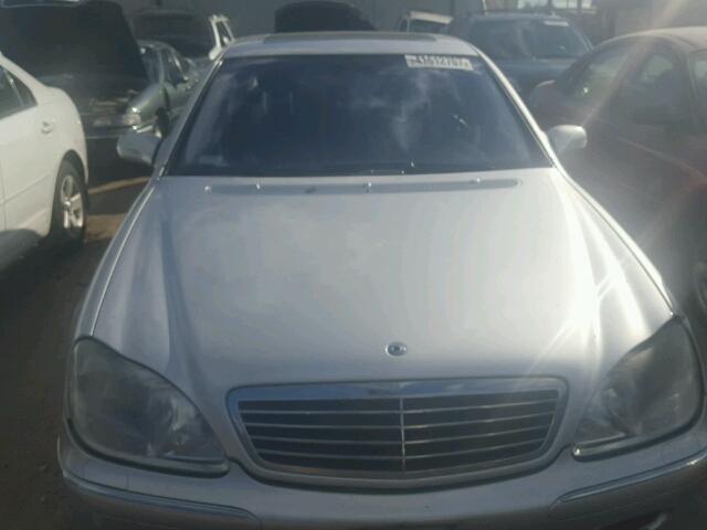 WDBNG75J91A154907 - 2001 MERCEDES-BENZ S 500 SILVER photo 9