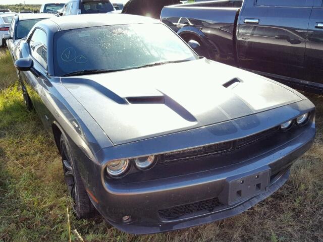 2C3CDZBTXGH153721 - 2016 DODGE CHALLENGER BLACK photo 1