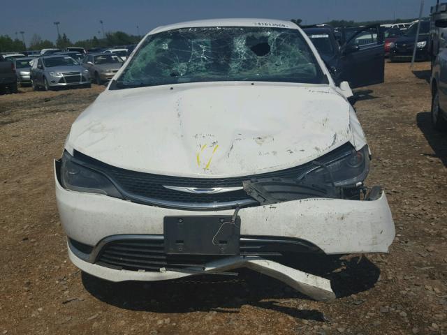 1C3CCCAB9FN607357 - 2015 CHRYSLER 200 LIMITE WHITE photo 7