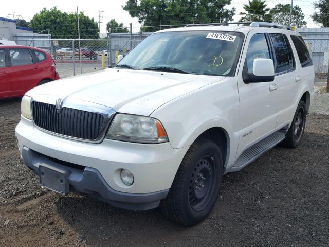5LMEU68HX4ZJ22771 - 2004 LINCOLN AVIATOR 白色 照片 2