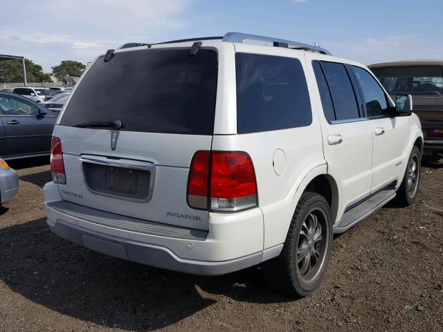 5LMEU68HX4ZJ22771 - 2004 LINCOLN AVIATOR 白色 照片 4