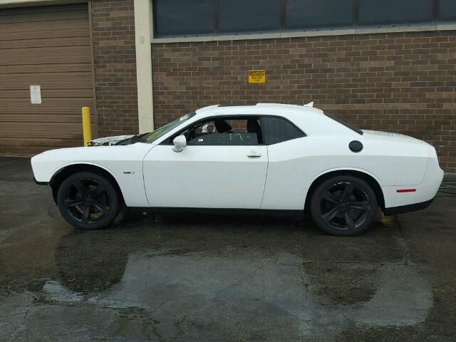 2C3CDZAT2FH702215 - 2015 DODGE CHALLENGER WHITE photo 9