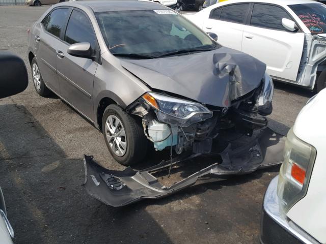 2T1BPRHE2EC210783 - 2014 TOYOTA COROLLA EC 棕色 照片 1