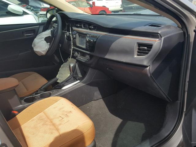 2T1BPRHE2EC210783 - 2014 TOYOTA COROLLA EC 棕色 照片 5