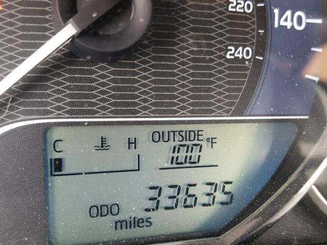 2T1BPRHE2EC210783 - 2014 TOYOTA COROLLA EC 棕色 照片 8