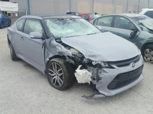 JTKJF5C77E3078301 - 2014 TOYOTA SCION TC 灰色 照片 1