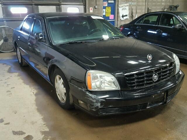 1G6KD54Y44U114286 - 2004 CADILLAC DEVILLE BLACK photo 1