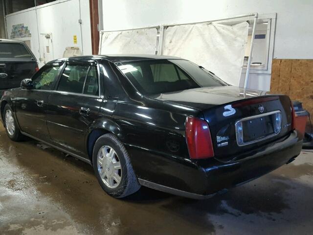 1G6KD54Y44U114286 - 2004 CADILLAC DEVILLE BLACK photo 3