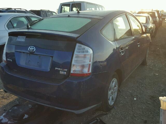 JTDKB20U787809872 - 2008 TOYOTA PRIUS BLUE photo 4