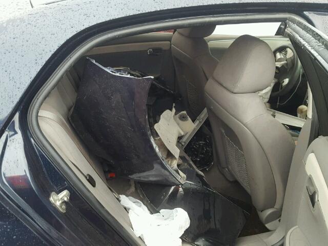 1G1ZB5E1XBF323139 - 2011 CHEVROLET MALIBU LS ლურჯი ფოტო 6