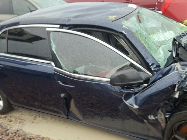 1G1ZB5E1XBF323139 - 2011 CHEVROLET MALIBU LS ლურჯი ფოტო 9