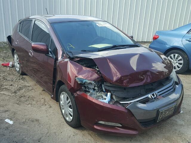 JHMZE2H5XBS006348 - 2011 HONDA INSIGHT BURGUNDY photo 1