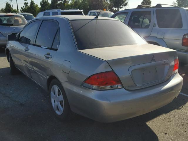 JA3AJ36E44U046224 - 2004 MITSUBISHI LANCER LS GRAY photo 3