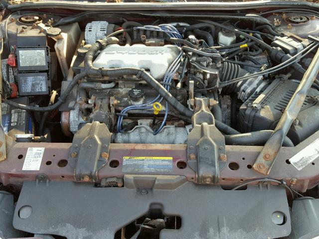 2G1WW12E439428762 - 2003 CHEVROLET MONTE CARL 栗色 照片 7