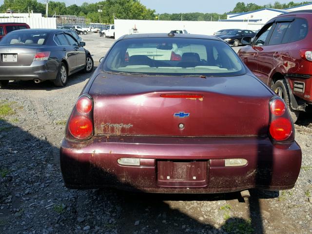 2G1WW12E439428762 - 2003 CHEVROLET MONTE CARL 栗色 照片 9