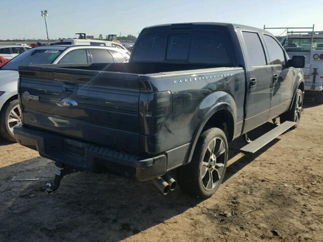 1FTFW1E68CFB92653 - 2012 FORD F150 SUPER BLACK photo 4