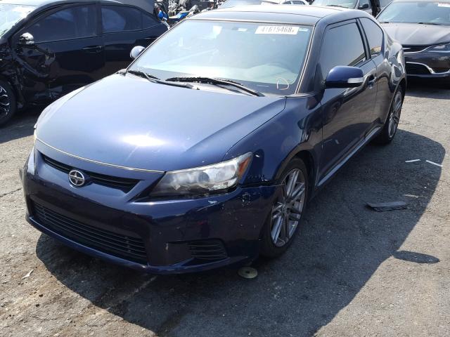 JTKJF5C79B3004731 - 2011 TOYOTA SCION TC 蓝色 照片 2