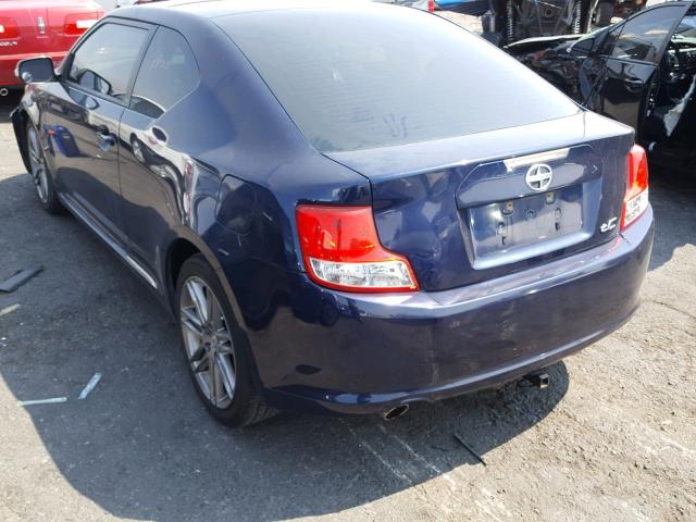 JTKJF5C79B3004731 - 2011 TOYOTA SCION TC 蓝色 照片 3