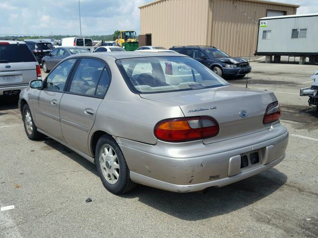 1G1NE52M3W6182263 - 1998 CHEVROLET MALIBU LS ოქროსფერი ფოტო 3