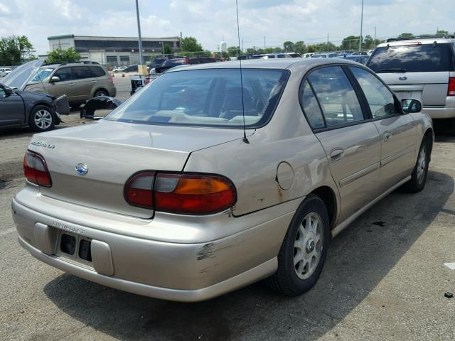 1G1NE52M3W6182263 - 1998 CHEVROLET MALIBU LS ოქროსფერი ფოტო 4
