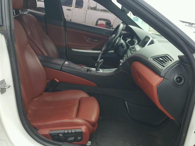 WBA6A0C59ED317898 - 2014 BMW 640 I WHITE photo 5