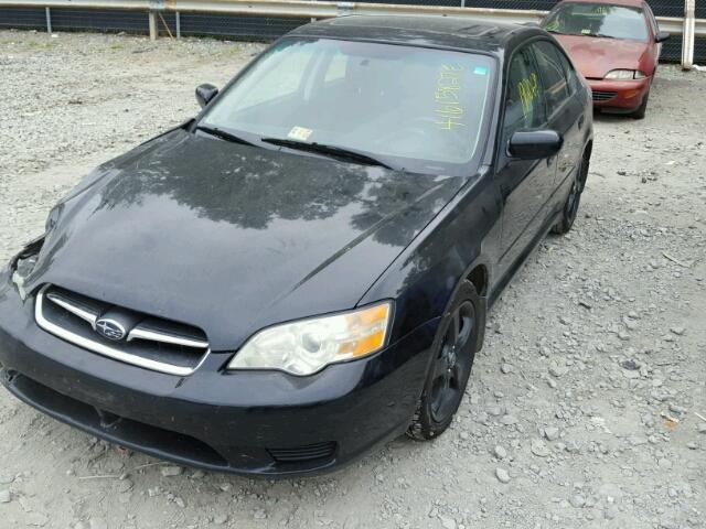 4S3BL616476209903 - 2007 SUBARU LEGACY 2.5 BLACK photo 2