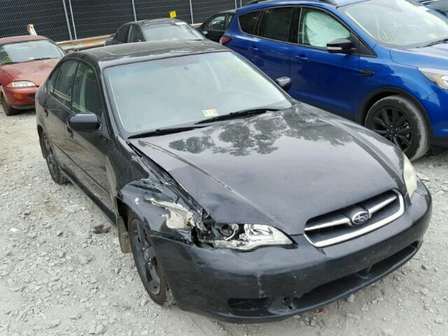 4S3BL616476209903 - 2007 SUBARU LEGACY 2.5 BLACK photo 9